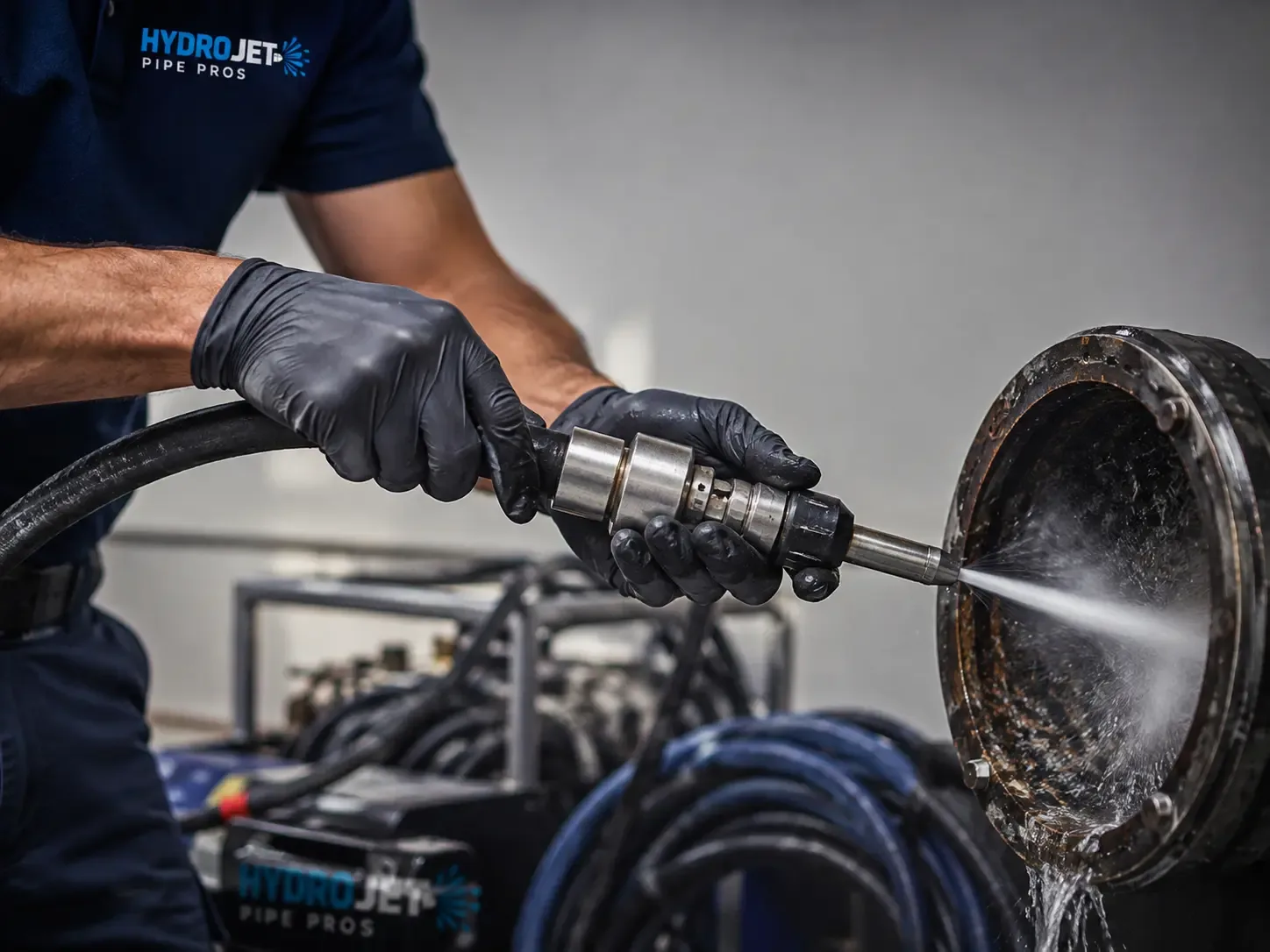 Hydro Jet Pipe Descaling in San Pierre, IN